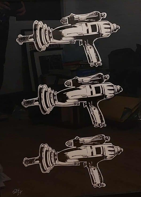 Raygun in a Row